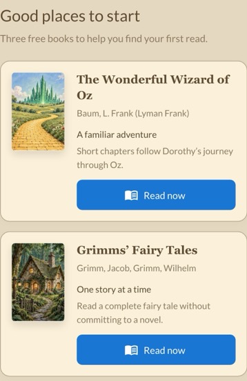 LingoReader's collection with illustrated starter books ready to read
